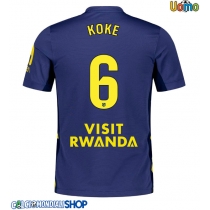 Maglie da calcio Atletico Madrid Koke #6 Seconda Maglia 2025-26 Manica Corta